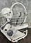Сушарка для посуду настільна Edenberg EB-2109М 55.8х24.4х33.8 см White 2