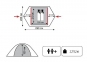 Двомісний намет Tramp Lite Tourist 2 олива 9