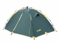 Палатка автоматическая трехместная Tramp Quick 3 (v2) зеленая 2