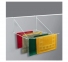 Сушилка для белья навесная с пластиковым покрытием Metaltex Breda 406800 52x28х50-69 см. 2