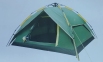 Автоматическая палатка трехместная Tramp Swift 3 (v2) зеленая 0