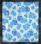 Електропростирадло двоспальне Lux Electric Blanket Blue Flowers 155x140 см 0
