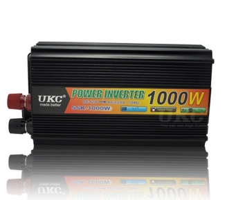 Инвертор преобразователь напряжения автомобильный UKC 1000W