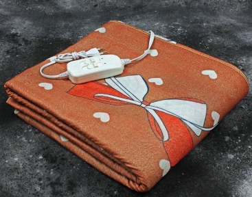 Электропростынь двухспальная Lux Electric Blanket YING DA Brown 155x140 см