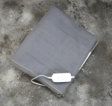 Электропростынь полуторная Lux Electric Blanket Grey 155x120 см