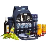 Набір для пікніка на 4 особи з ковдрою в рюкзаку Eono Cool Bag (TWPB-3065B69R)