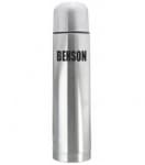 Термос вакуумний з чохлом Benson BN-053 1 л Steel