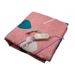 Электропростынь Electric Blanket 7418 размер 115х140 см Pink Heart