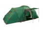 Четырехместная, двухкомнатная палатка Tramp Brest 4 (V2) TRT-082 Green